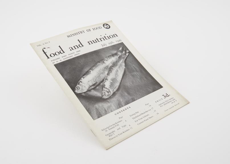 'Nutrition Bulletin, 29th July 1949'