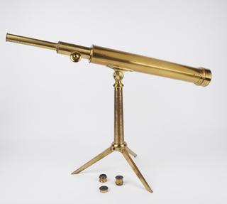 Dialytic telescope of 60 mm aperture and 750 mm focal length by S.G. Plössl