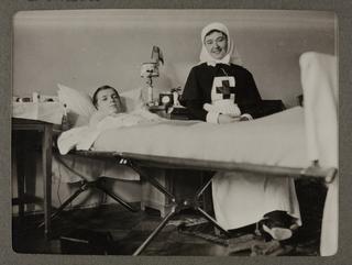 At 106 Moika, Petrograd; Demetri and his Nurse