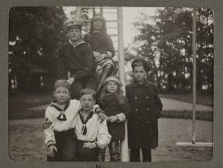 At Yelagine Palace, Petrograd