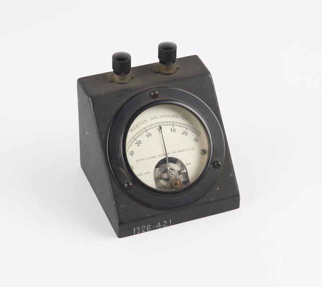 Weston galvanometer, model 375, 30-0-30