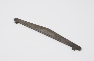 Quartern size steel strike