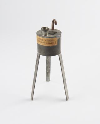 Replica of apparatus used by Ohm to prove Ohm's Law