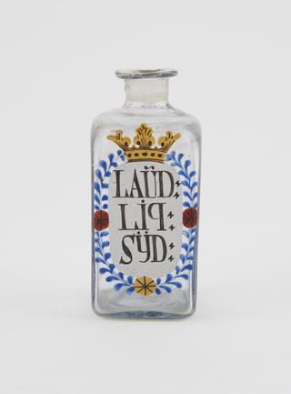 Sydenham's laudanum bottle