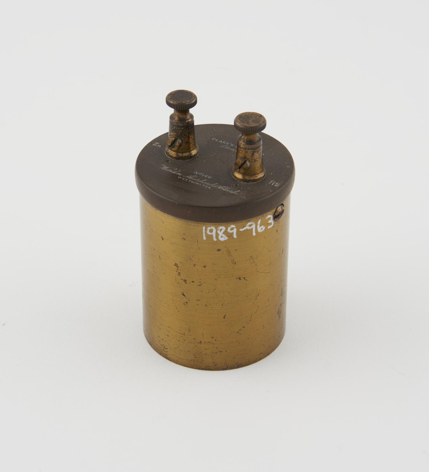 Clark standard element (cell) no. 142 | Science Museum Group Collection