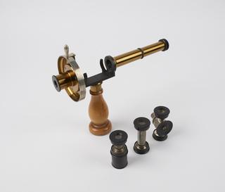 Miniature Biot type polarimeter, invented by Wild in 1865