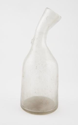 glass flask, one of eight, possibly pharmaceutical