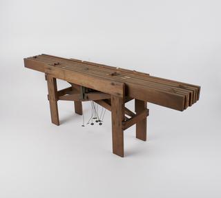 Model of a machine for solving equations