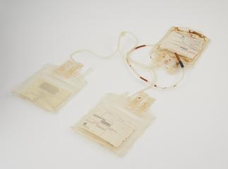 Fenwal blood pack and two transfer packs