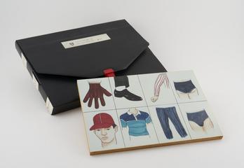 "Look and Place - Men" game by Forth Valley Health Board developed with Scotland Medical and Nursing Services