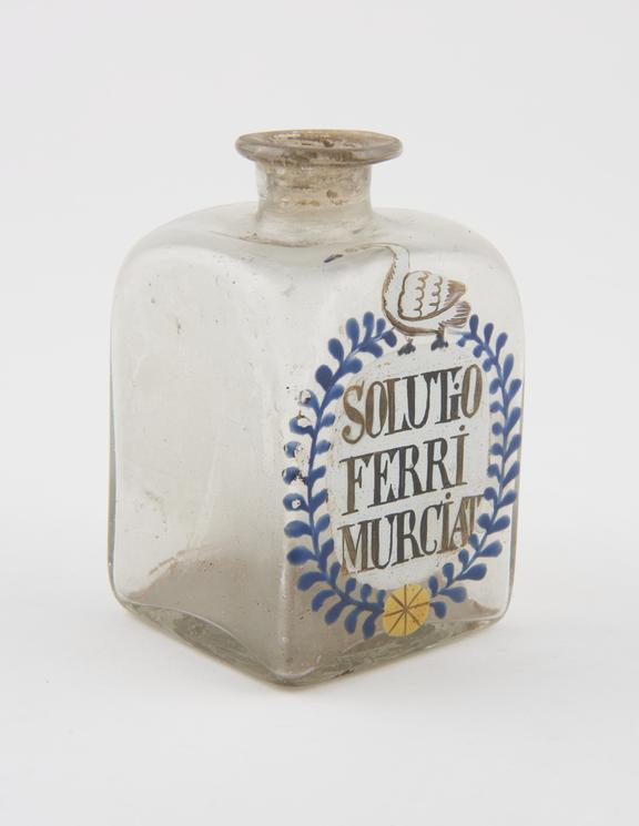 Bottle for unidentified drug