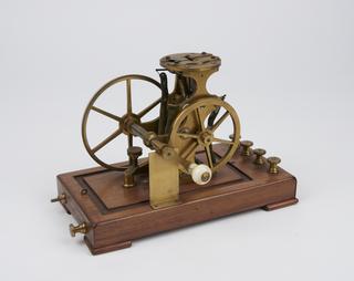 Wheatstone's automatic telegraph transmitter, 1858