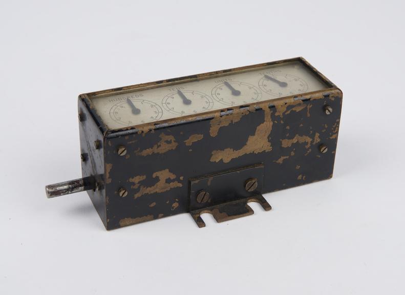 Revolution counter no. 108008, by Muirhead and Co. Ltd