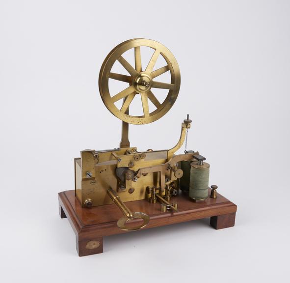 Morse telegraph receiver (writer), serial number 337