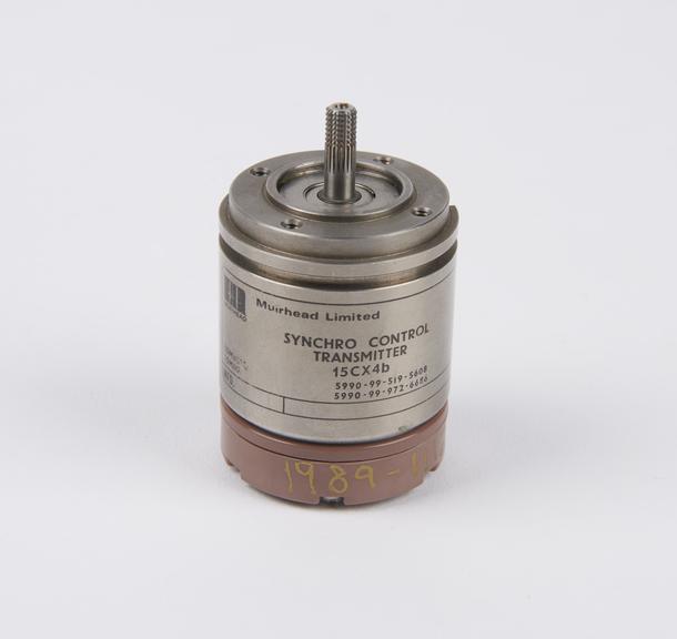 Synchro control transmitter type 15-CX-46, by Muirhead and Co