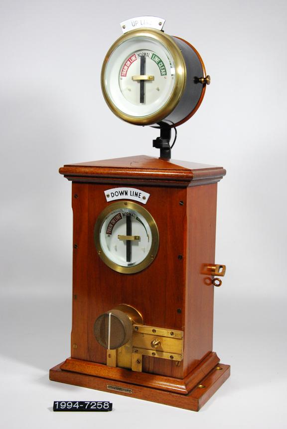 Telegraph block instrument (sending/receiving)