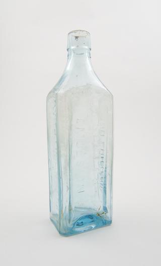 Clear glass bottle for Scott's Emulsion