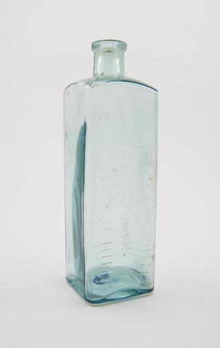 Clear glass bottle for Guy's Tonic