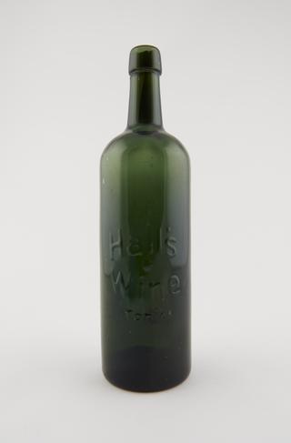 Wine bottle for Halls wine tonic