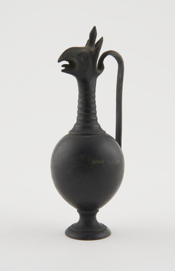 Bronze jug with griffin head spout