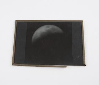 One of ten glass positives photographs of lunar Eclipse