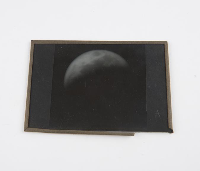 One of ten glass positives photographs of lunar Eclipse, 1910