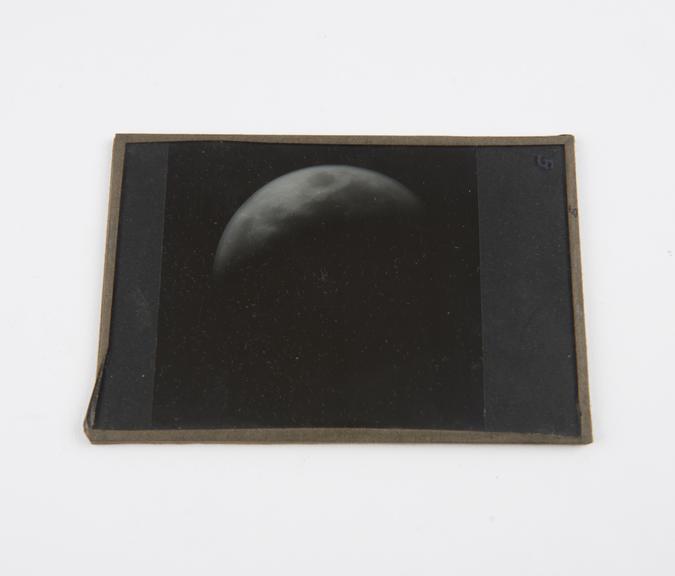 One of ten glass positives photographs of lunar Eclipse, 1910