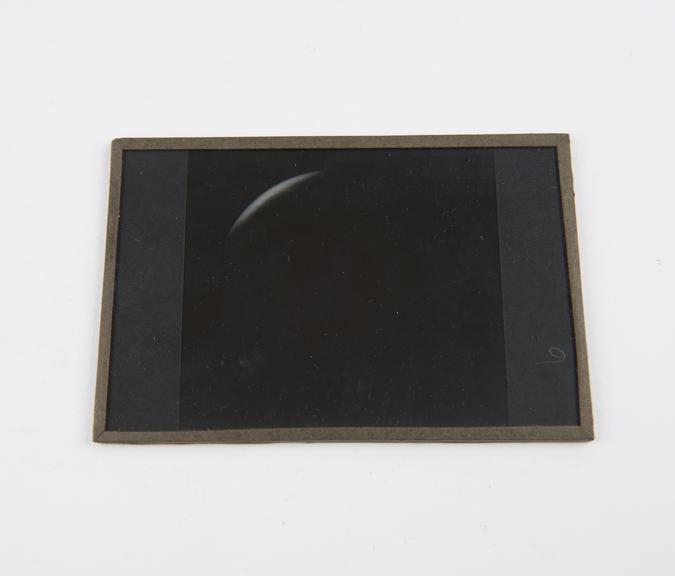 One of ten glass positives photographs of lunar Eclipse, 1910