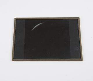 One of ten glass positives photographs of lunar Eclipse