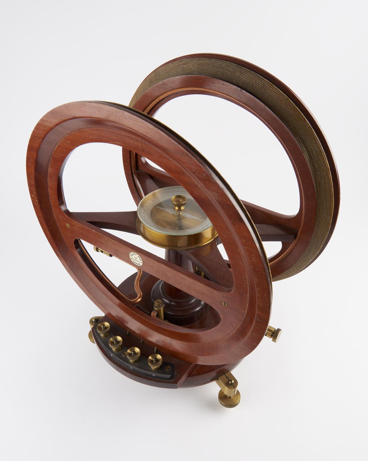 Labelled Diagram Of Tangent Galvanometer
