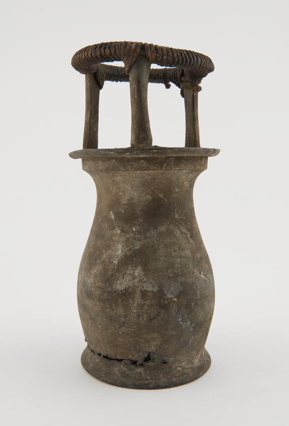 Percolator, pewter, probably English, 1650-1850