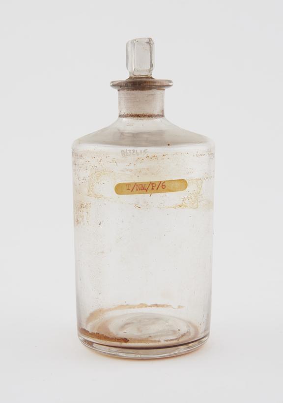 Shop round, English, 1875-1900, clear glass