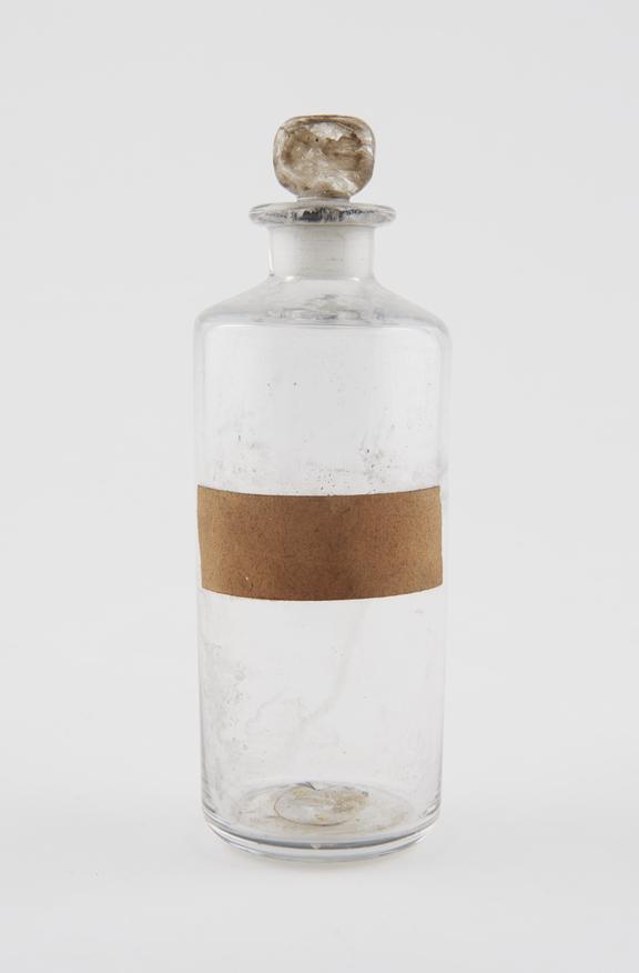 Clear glass shop round