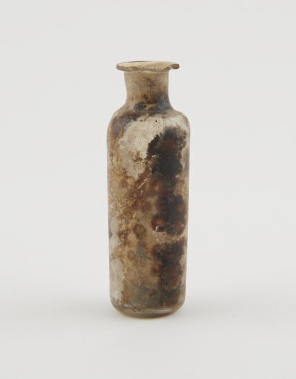 Glass bottle, cylindrical