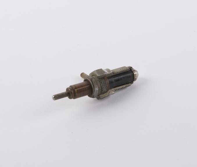 KLG Sparking Plug, W1/1 mounted on KLG plaque