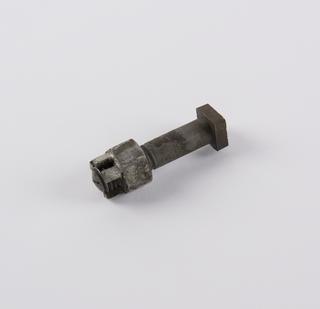 Square head bolt with hex nut, associated with a 10hp two-cylinder Rolls Royce motorcar