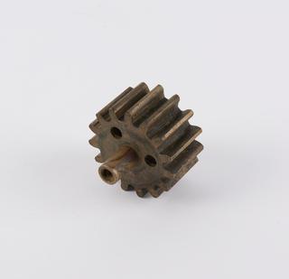 Gear wheel, associated with a 10hp two-cylinder Rolls Royce motorcar