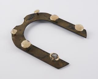 Bulkhead bracket with coach bolts, associated with a 10hp two-cylinder Rolls Royce motorcar