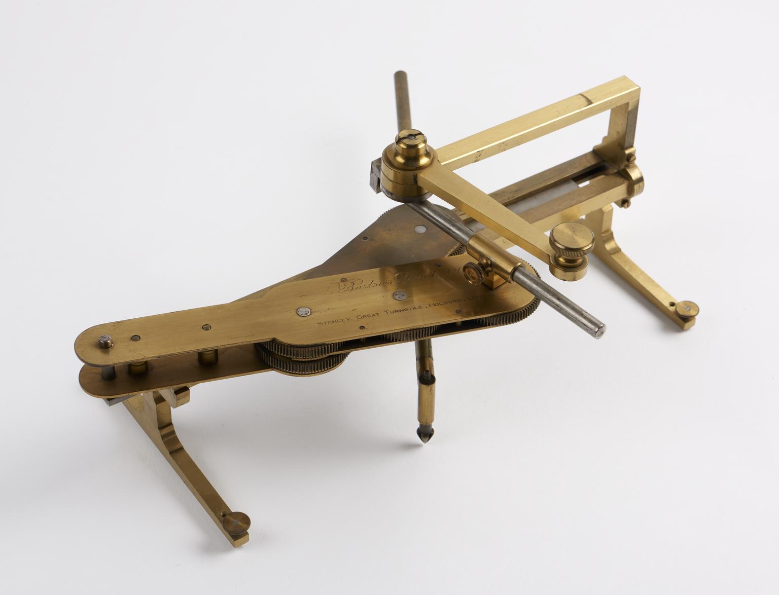 Brass Burstow's patent Ellipsograph by W.F.Stanley | Science Museum ...