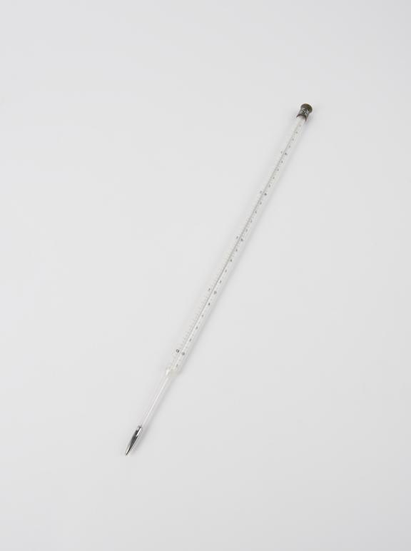 Standard mercury thermometer for physiological investigations