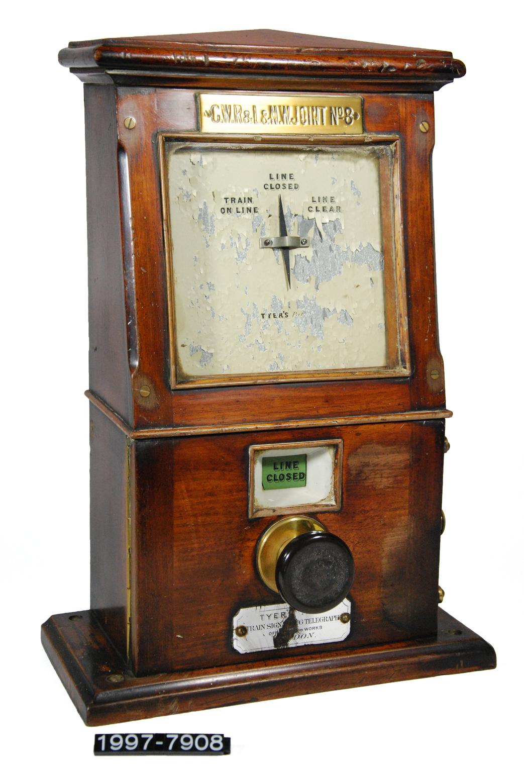 Permissive block instrument, Great Western/London & North Western Joint ...