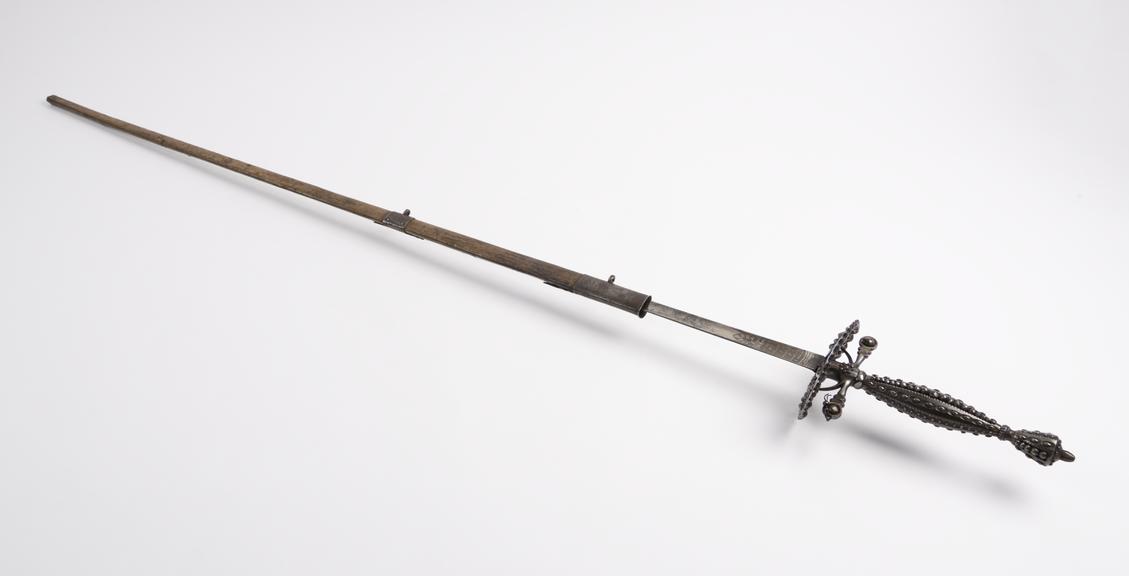 Rapier and sheath made by Wheeler and Robinson