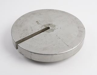 Weight for Shaw horizontal pendulum seismograph