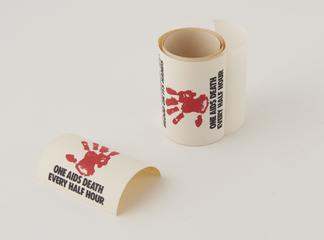One AIDS Death Every Half Hour Stickers