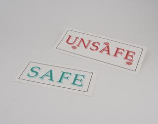 Components from 'AIDS and you' Game