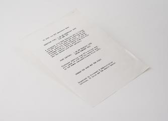 Flyer for Aids lecture, Imperial college