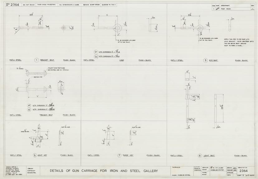 Details of Gun Carriage for Iron and Steel Gallery