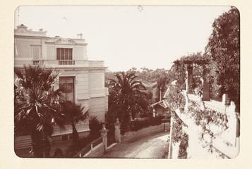Cannes, from a Bridge over the road at Vila Wenden