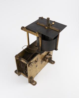 Clock drive from Canon Cross's equatorial Newtonian telescope