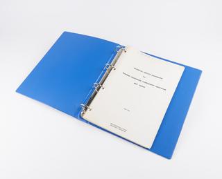 Technical Service Handbook for Meteorological Office crosswind resolver Mk 2 in blue folder